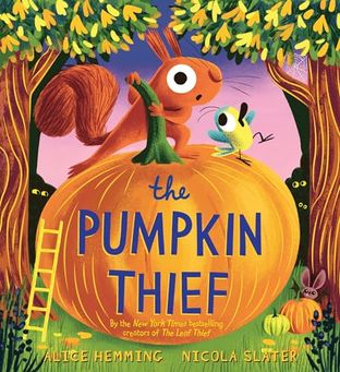 Book cover for: THE PUMPKIN THIEF