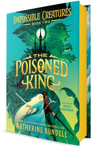 Book cover for: THE POISONED KING